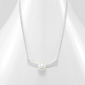 022 🆕 925 Silver Necklace with Freshwater Pearl